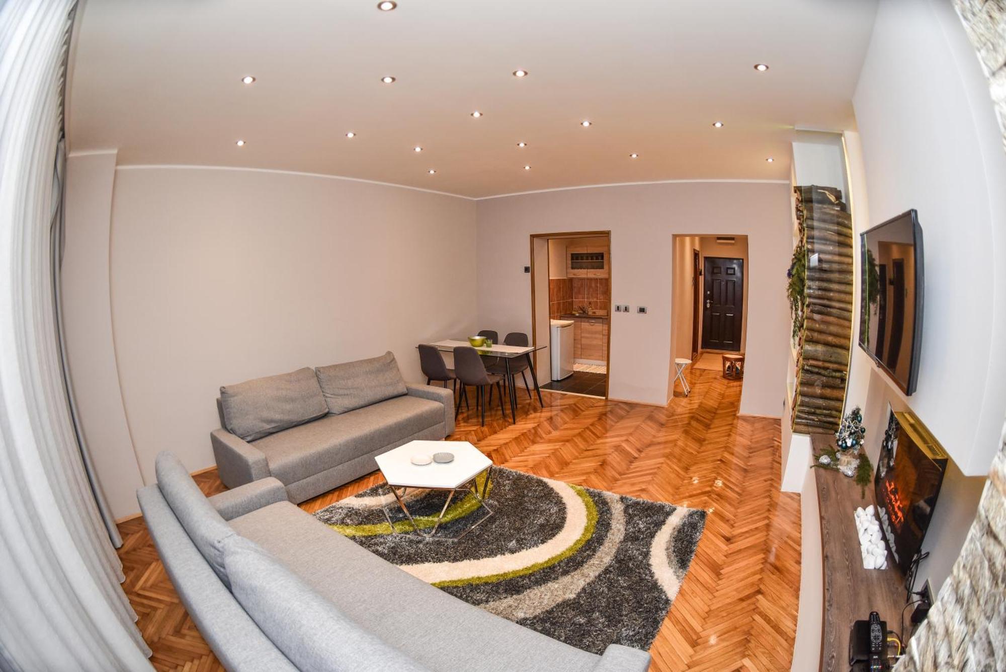 Chimney Modern Apartment Нови-Сад Экстерьер фото